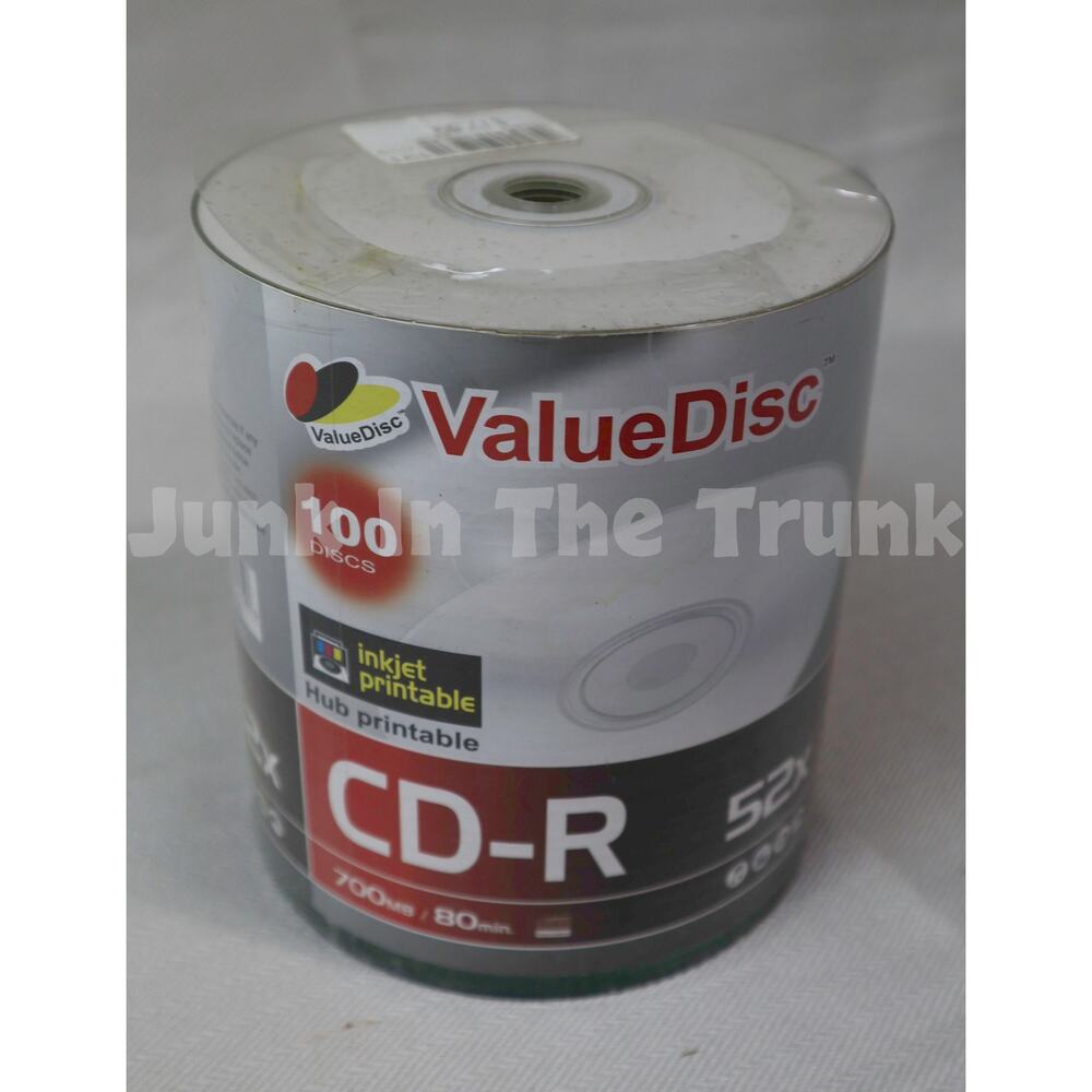 Brand new set of 100 unburned CDs